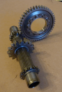 Honda F1 2007 Gear Ratio & Layshaft Assembly